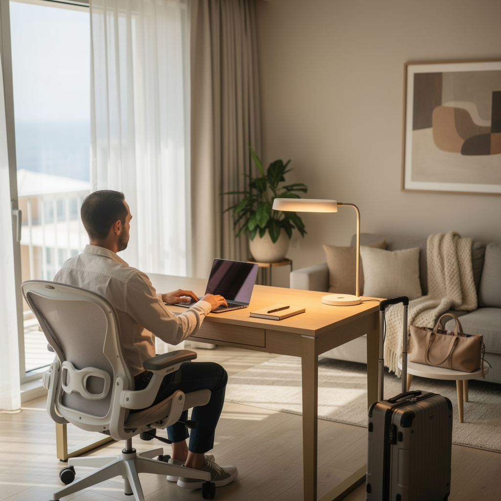 Workation Ready: How to Transform Your Vacation Rental with a Desk and Chair Setup That Boosts Guest Experience and Rental Yield